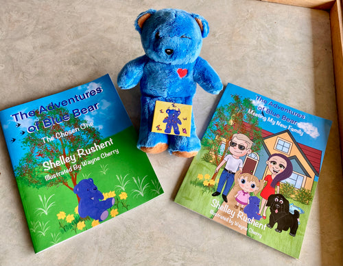 The Adventures of Blue Bear Complete Collection & Soft Toy Combo