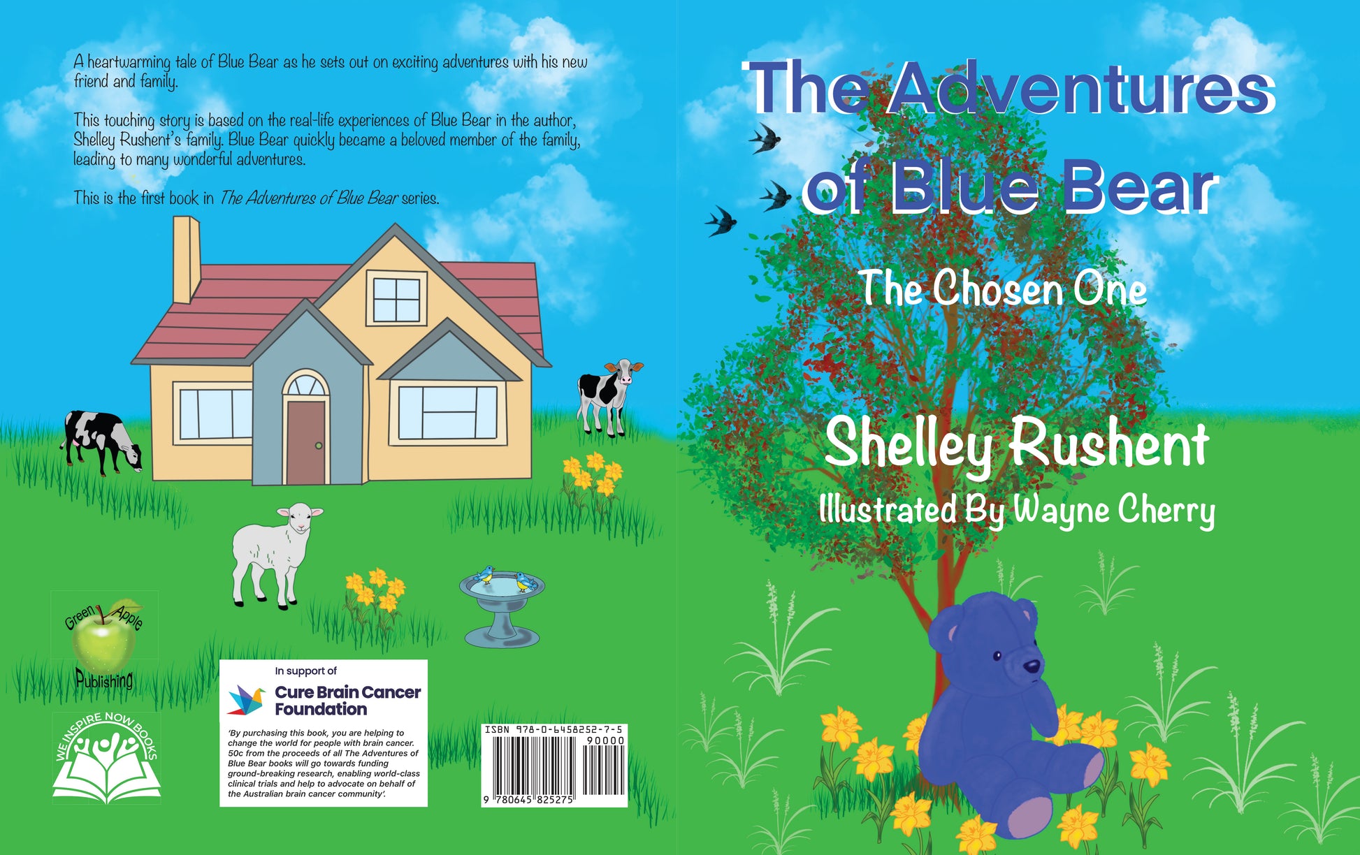 The Adventures of Blue Bear Complete Collection & Soft Toy Combo